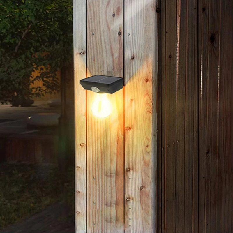 Solar Sensörlü LED Ampul Lamba - Güneş Enerjili - Dış Mekan Aydınlatma - 3